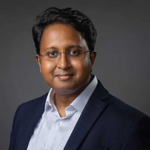 Headshot of Hari Krishnan, AI & Platform Strategist and founder of intent-driven.dev